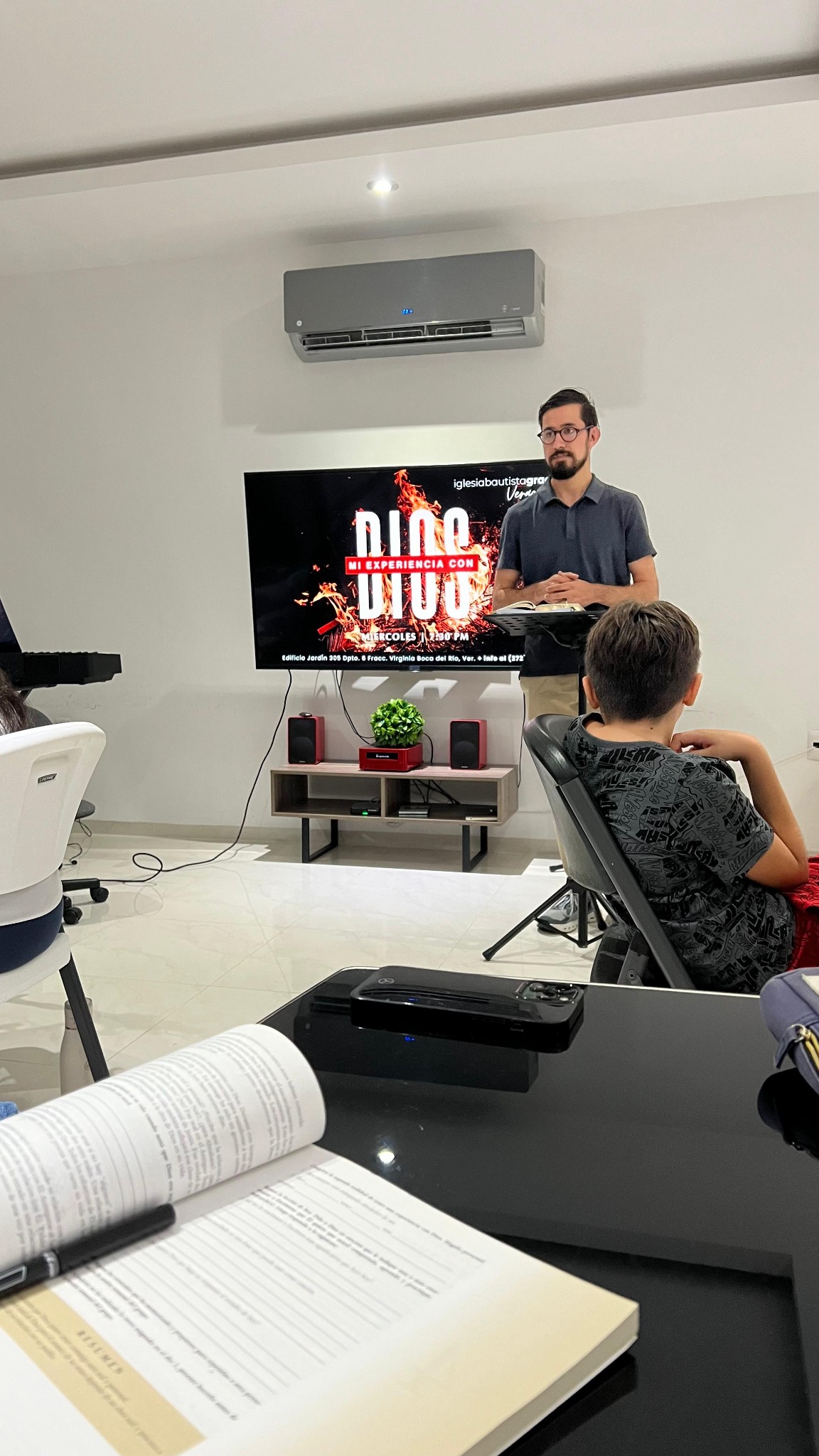 Enseñanza bíblica en un grupo